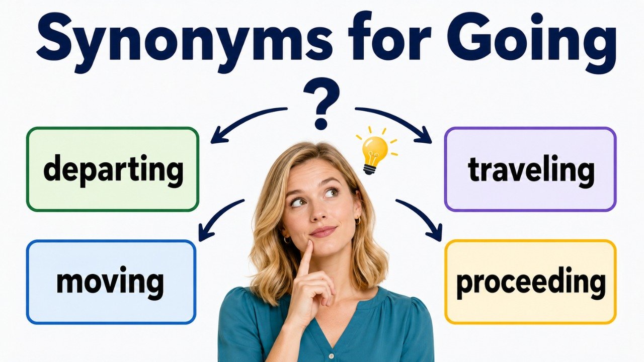 30+ Synonyms for Going: Meanings, Context & Clear Examples