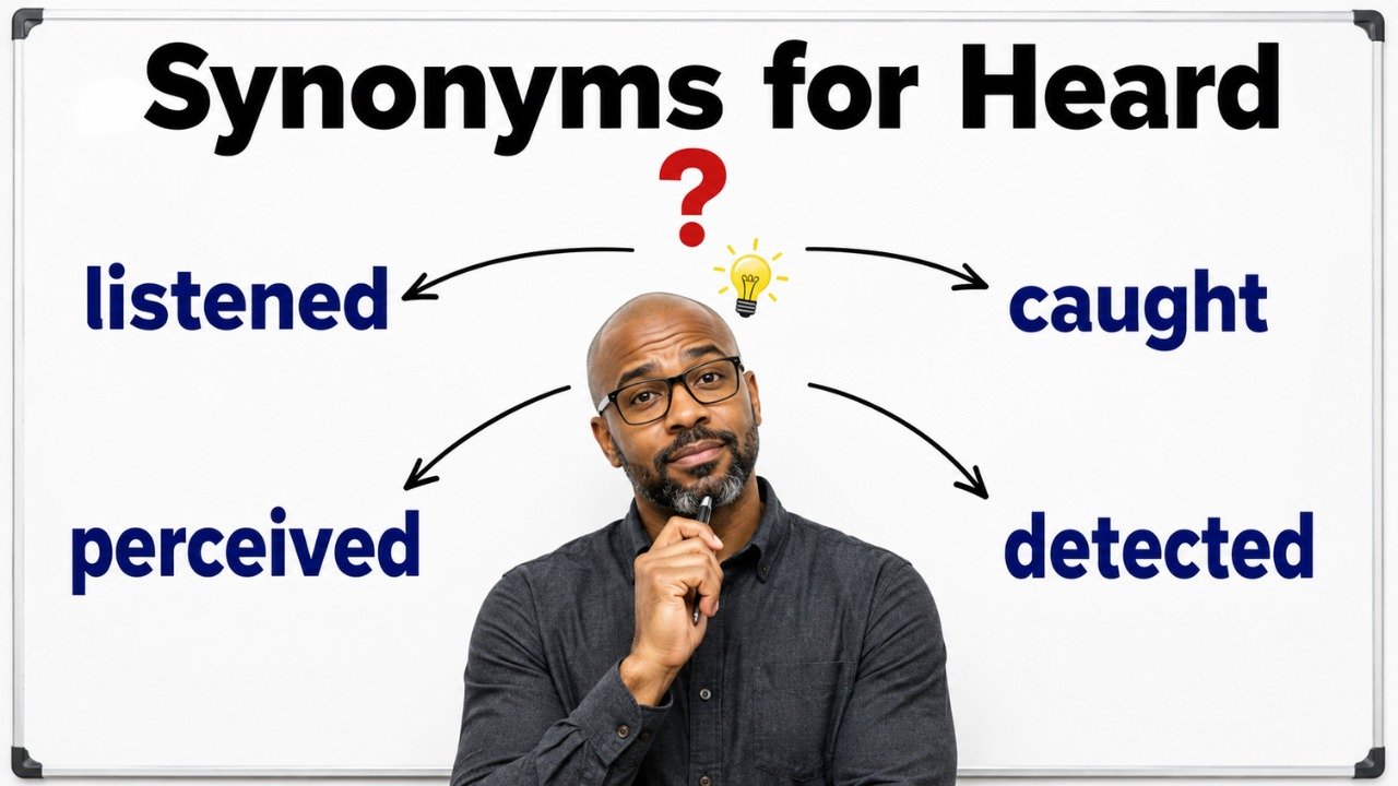 35+ Synonyms for Heard: Meanings, Context & Clear Examples