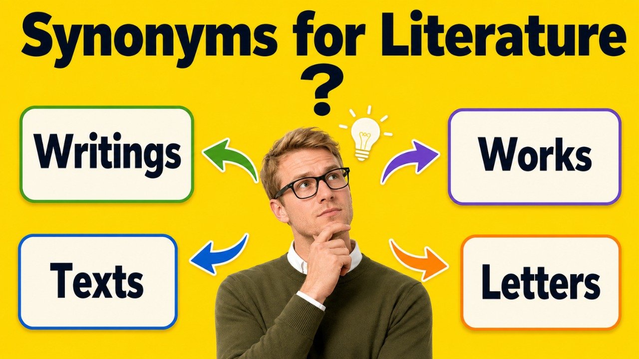 30+ Synonyms for Literature: Meanings, Context & Clear Examples