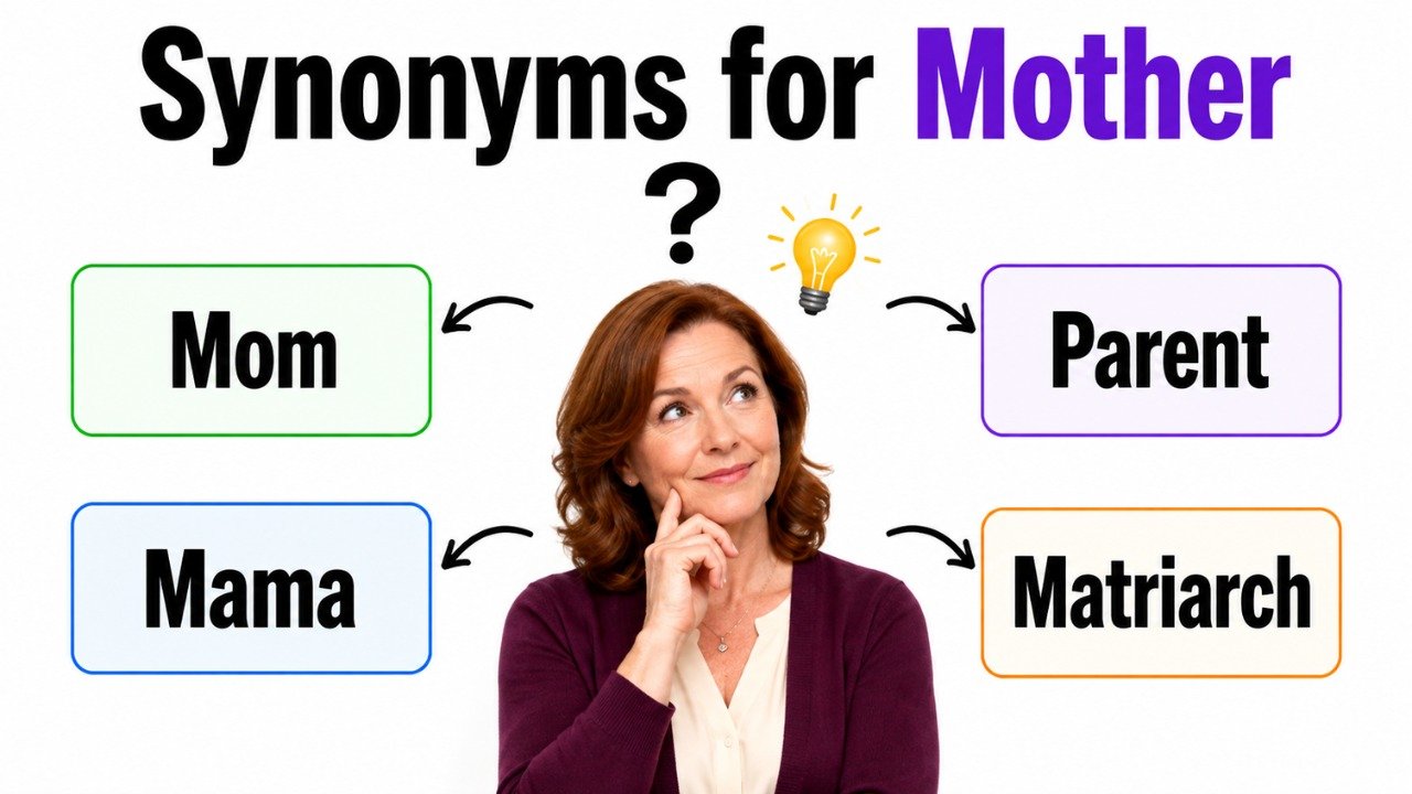 34+ Synonyms for Mother: Meanings, Uses & Word Choices