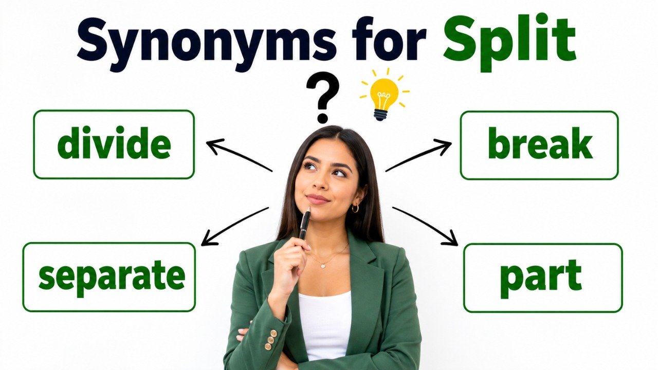 36+ Synonyms for Split: Meaning, Examples & Best Uses