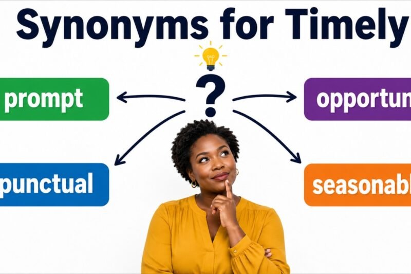 synonyms for timely